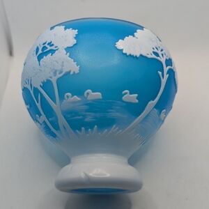 🩵Gallé Like Vase